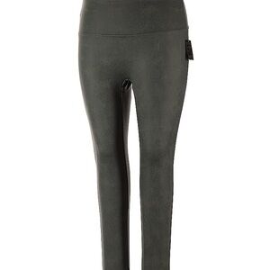 Dg2 By Diane Gilman Olive Green High-Waisted Leggings
